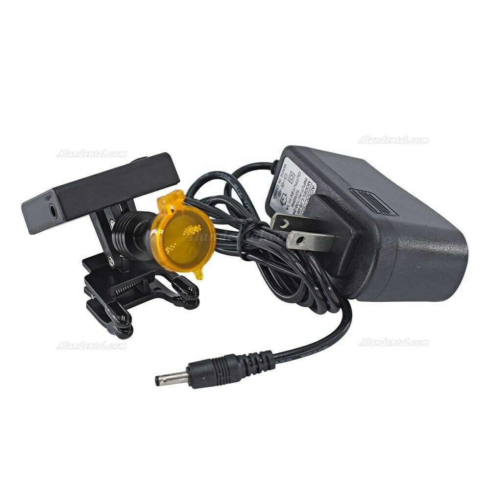 Dental 5W LED Wireless Clip-on Headlight with Optical Filter